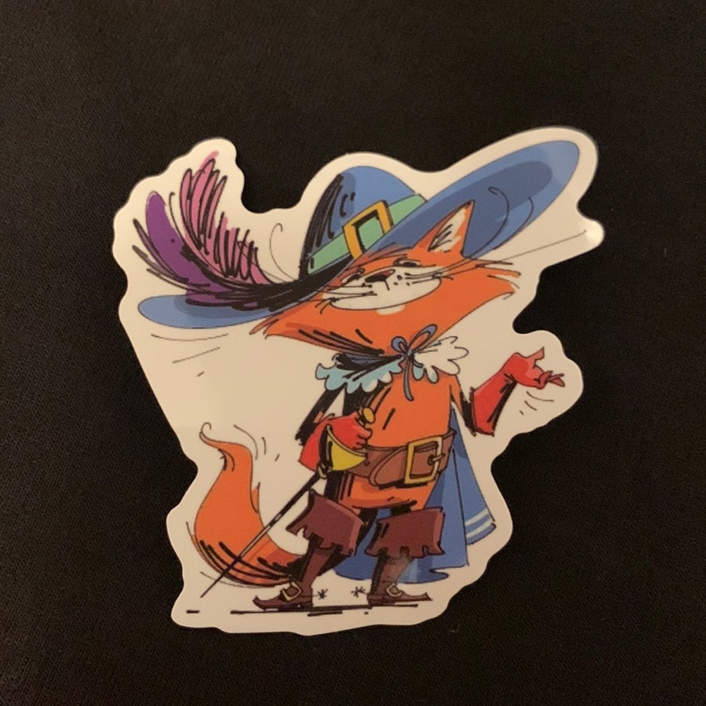 $1 in bundle Puss in Boots sticker